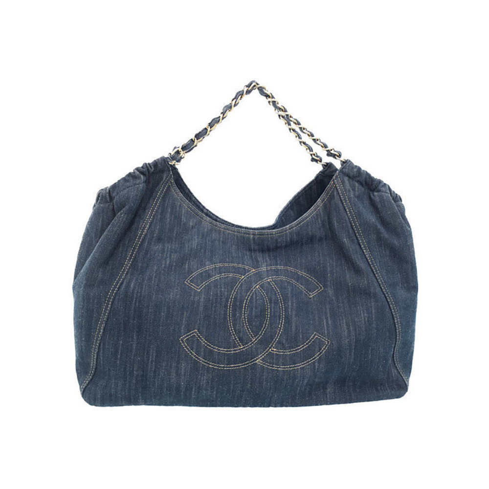 Chanel Cococabus Shoulder Bag Blue